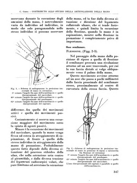 La chirurgia degli organi di movimento