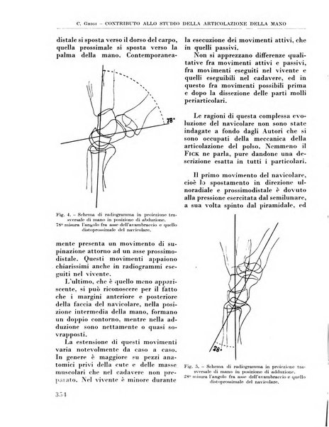 La chirurgia degli organi di movimento