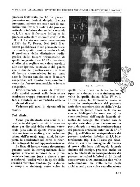 La chirurgia degli organi di movimento