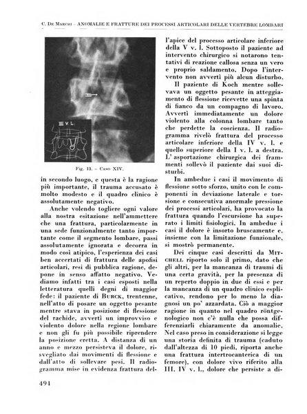 La chirurgia degli organi di movimento