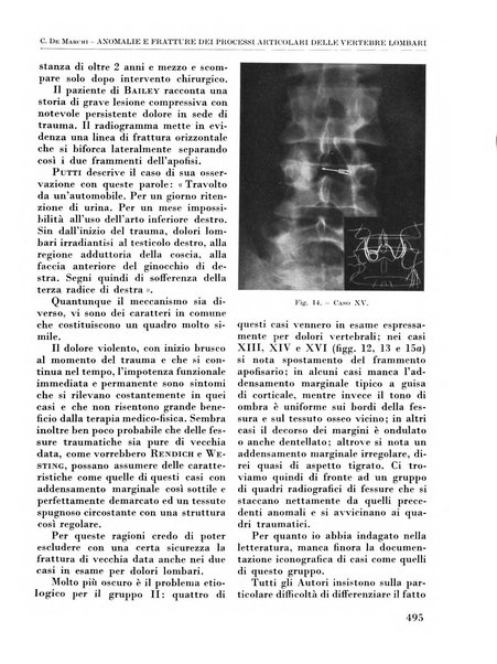 La chirurgia degli organi di movimento