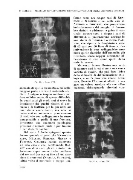 La chirurgia degli organi di movimento