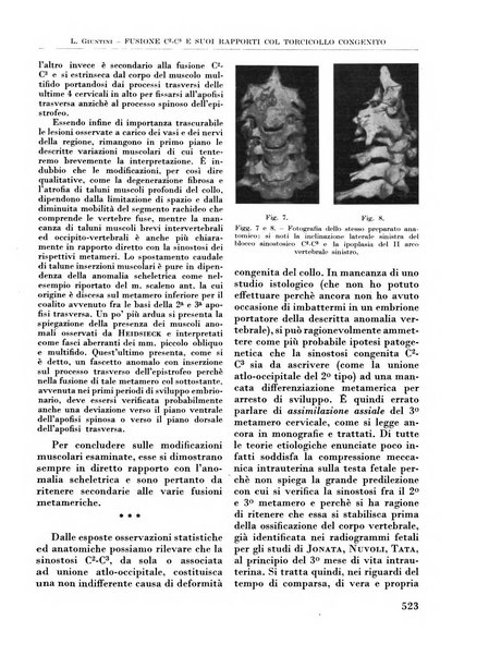 La chirurgia degli organi di movimento