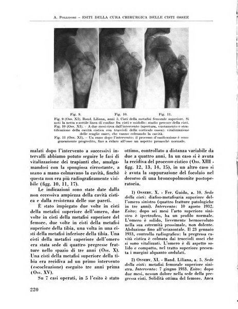 La chirurgia degli organi di movimento