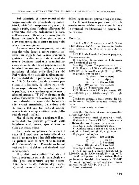 La chirurgia degli organi di movimento