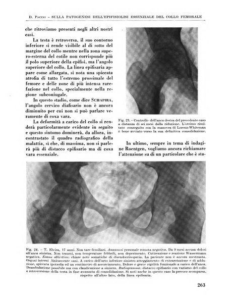 La chirurgia degli organi di movimento