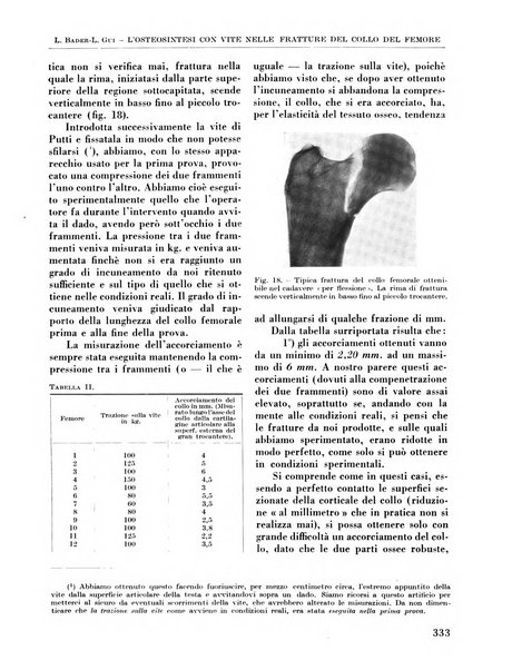 La chirurgia degli organi di movimento