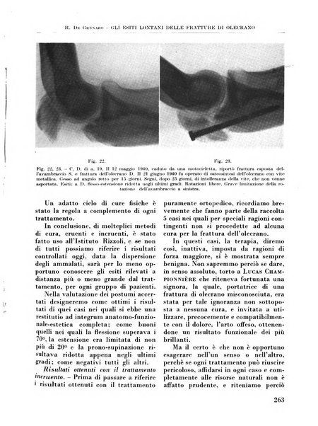 La chirurgia degli organi di movimento