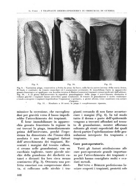 La chirurgia degli organi di movimento