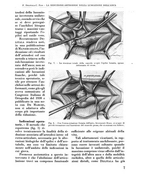 La chirurgia degli organi di movimento