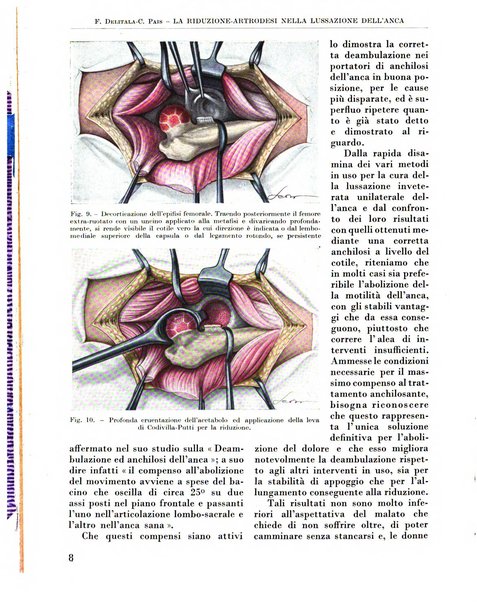 La chirurgia degli organi di movimento