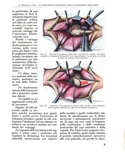 La chirurgia degli organi di movimento