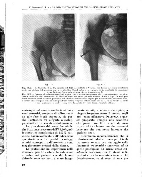 La chirurgia degli organi di movimento