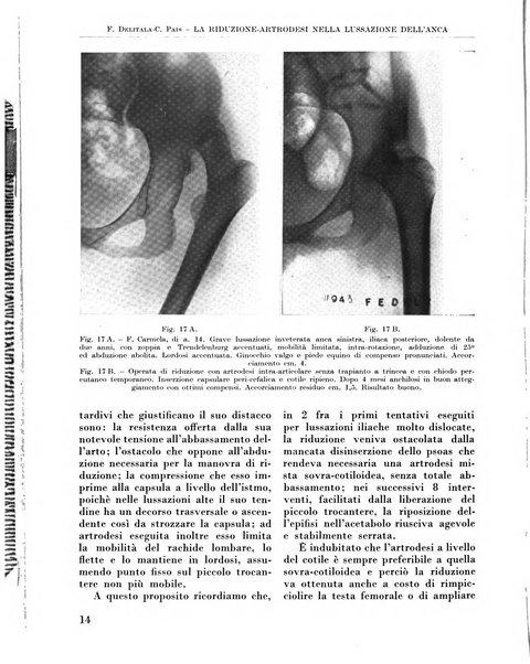 La chirurgia degli organi di movimento