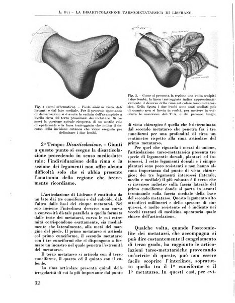 La chirurgia degli organi di movimento