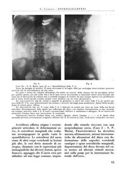 La chirurgia degli organi di movimento