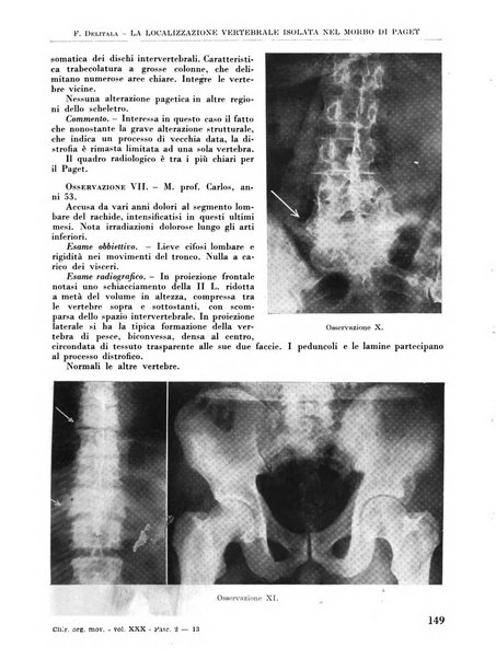 La chirurgia degli organi di movimento