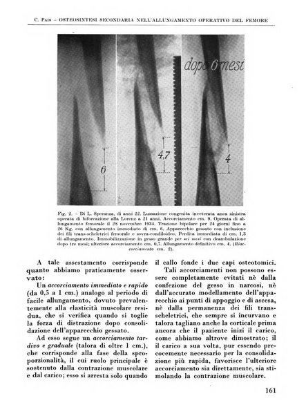 La chirurgia degli organi di movimento