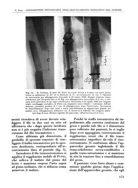 La chirurgia degli organi di movimento