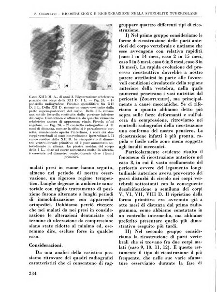 La chirurgia degli organi di movimento