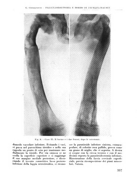 La chirurgia degli organi di movimento