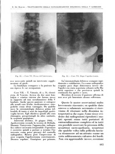 La chirurgia degli organi di movimento