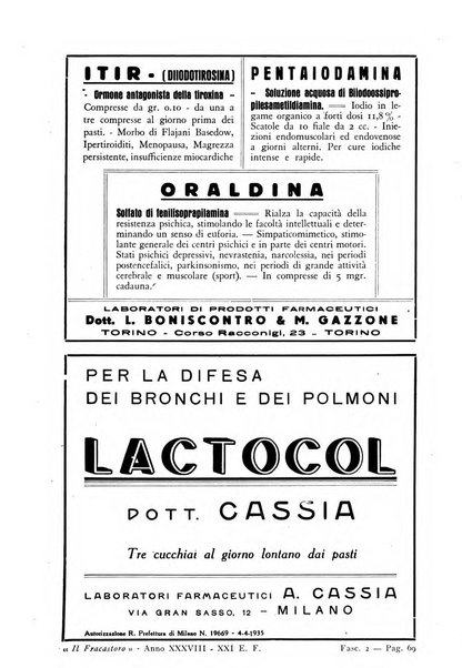 Il Fracastoro gazzetta medica veronese