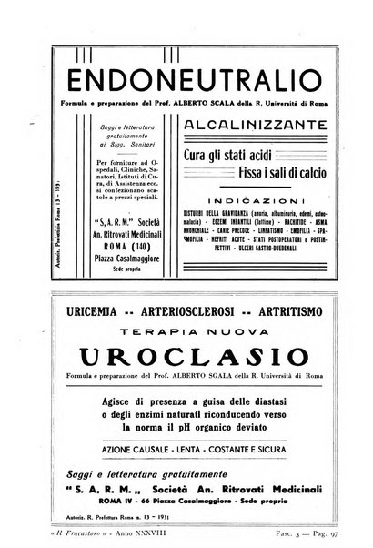 Il Fracastoro gazzetta medica veronese