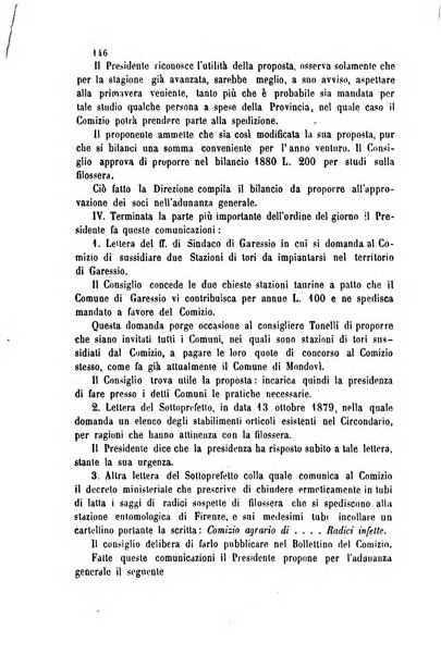 Bollettino del Comizio agrario del circondario di Mondovì