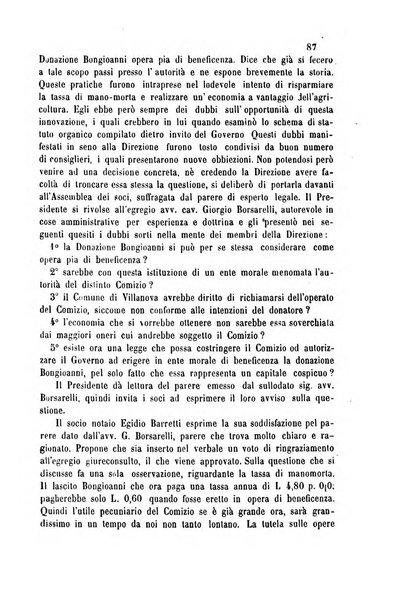 Bollettino del Comizio agrario del circondario di Mondovì