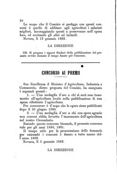 Bollettino del Comizio agrario del circondario di Mondovì