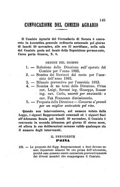 Bollettino del Comizio agrario del circondario di Mondovì