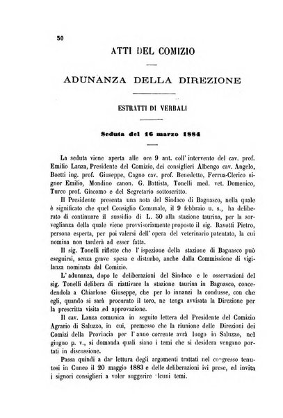 Bollettino del Comizio agrario del circondario di Mondovì