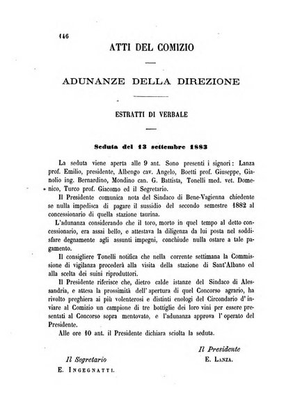 Bollettino del Comizio agrario del circondario di Mondovì