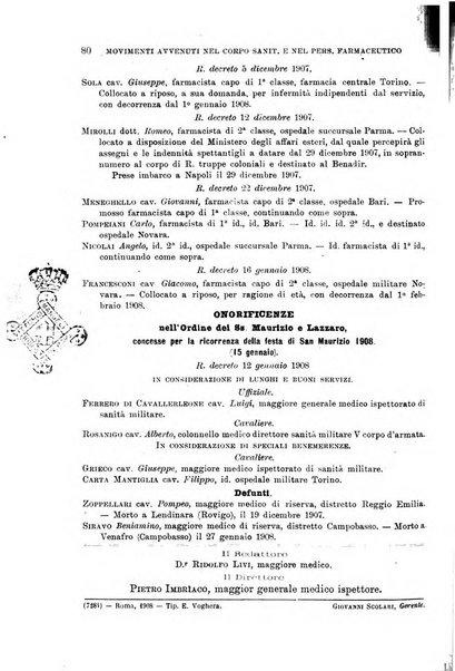 Giornale di medicina militare