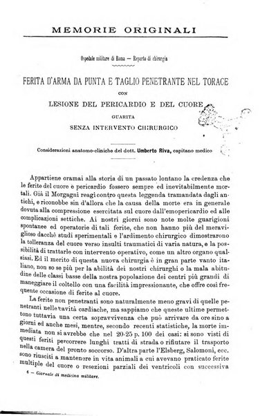 Giornale di medicina militare