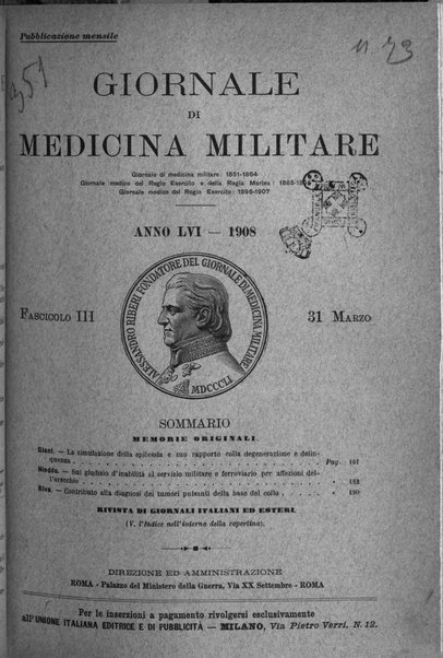 Giornale di medicina militare