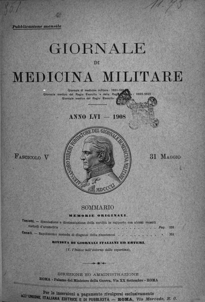 Giornale di medicina militare