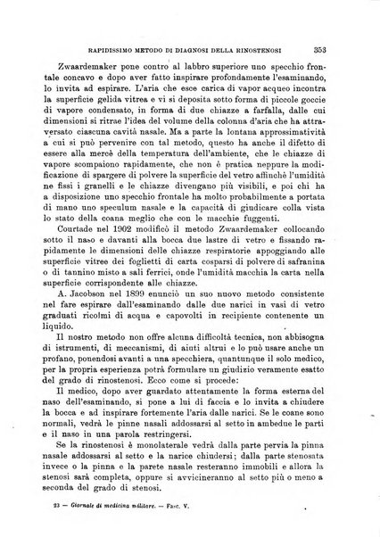 Giornale di medicina militare