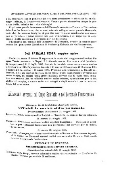 Giornale di medicina militare