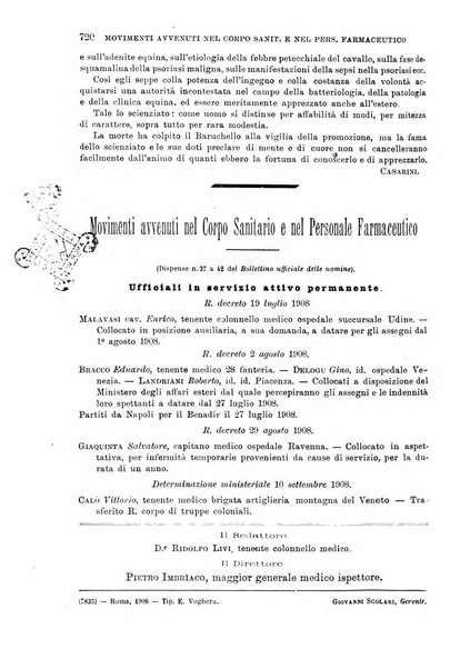 Giornale di medicina militare