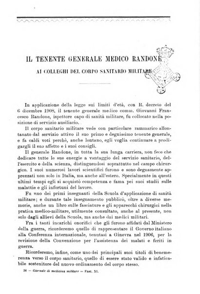 Giornale di medicina militare