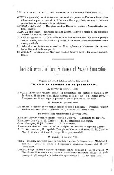 Giornale di medicina militare