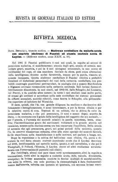 Giornale di medicina militare