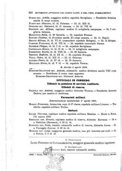 Giornale di medicina militare