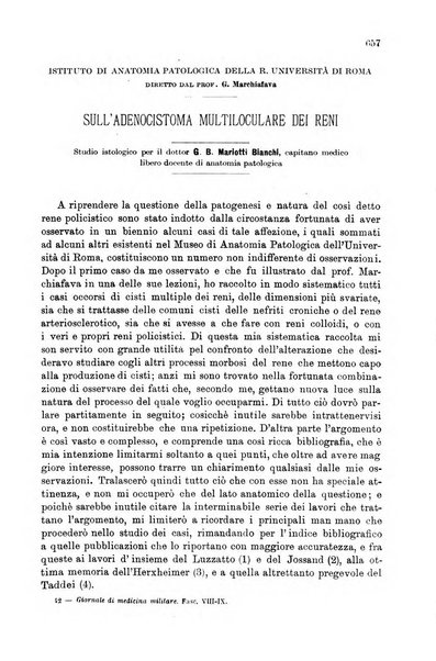 Giornale di medicina militare