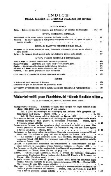 Giornale di medicina militare