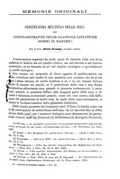 Giornale di medicina militare