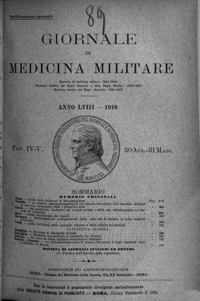 Giornale di medicina militare