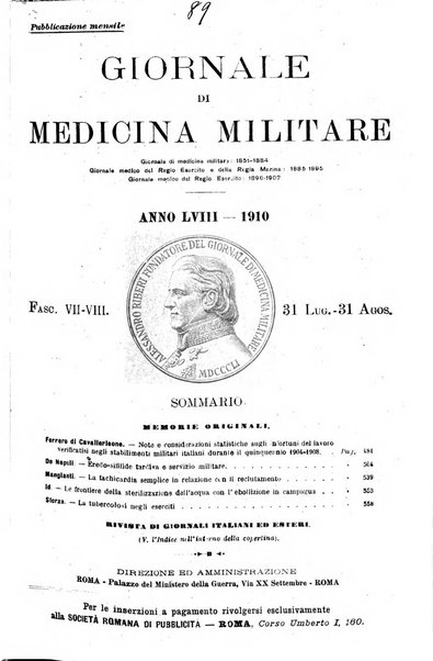 Giornale di medicina militare